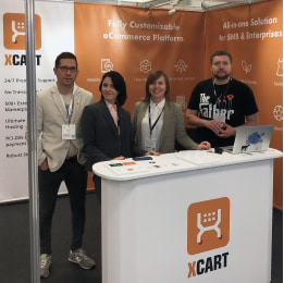 X-Cart Team on eCommerce Expo.