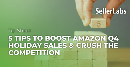 [Tip Sheet] 5 Tips to Boost Amazon Q4 Holiday Sales and Crush the Competition