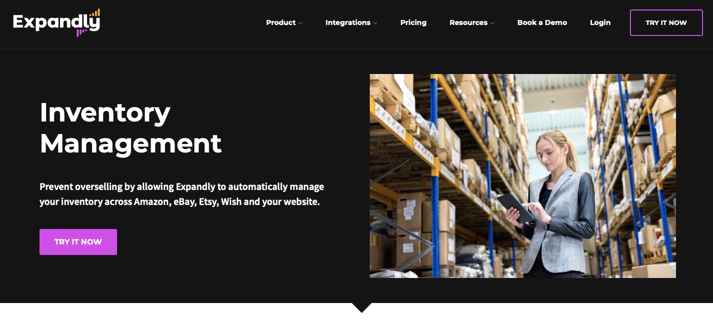 Expandly Amazon inventory management tool
