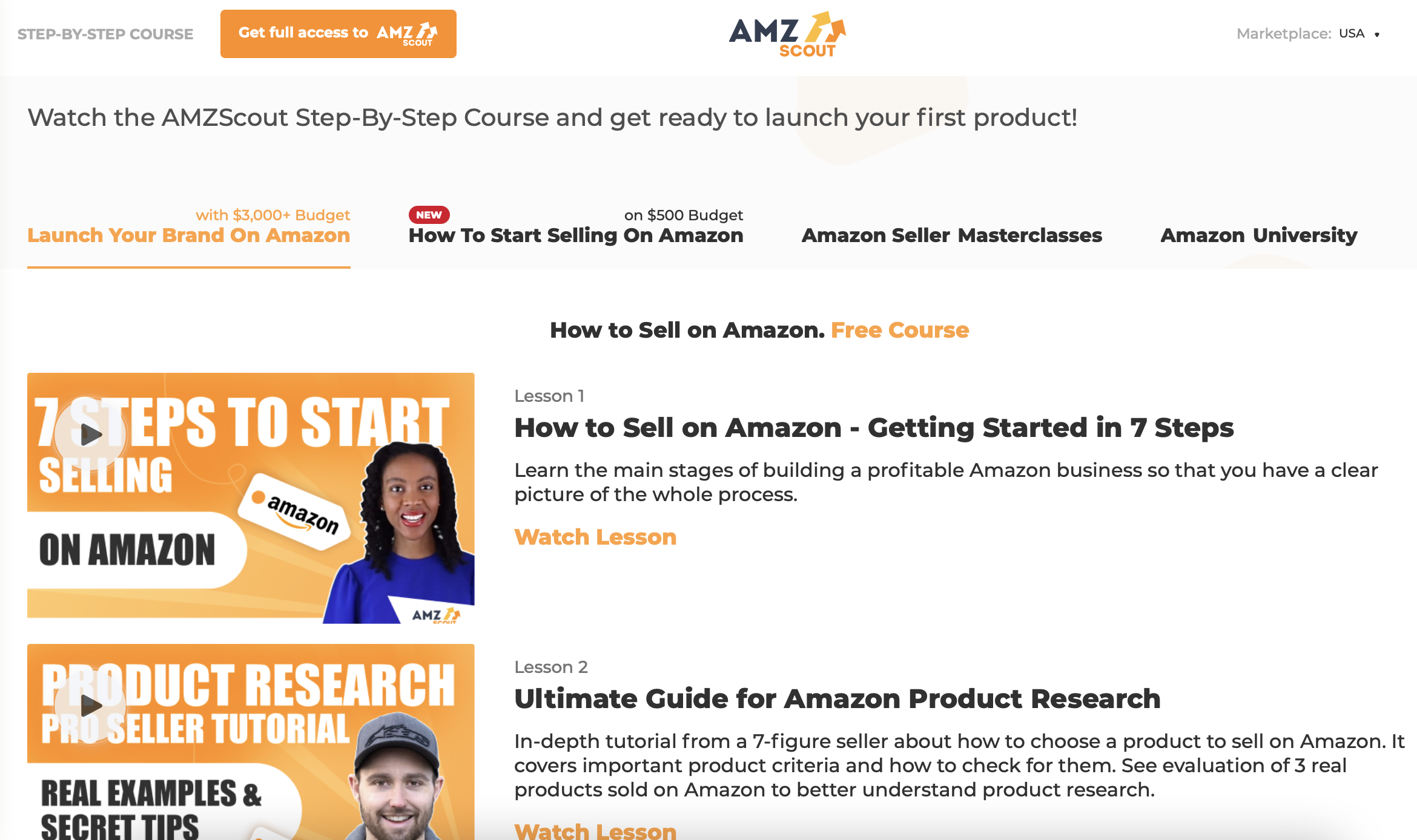 AmzScout library