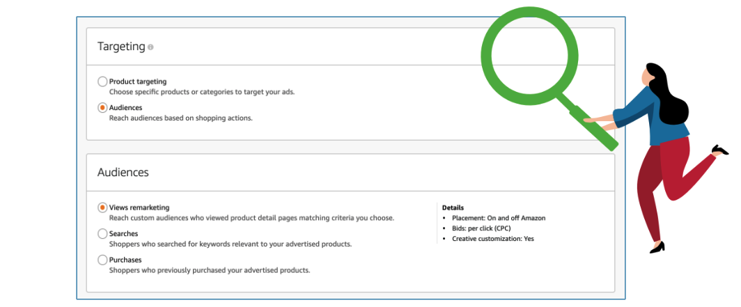 Amazon Remarketing dashboard