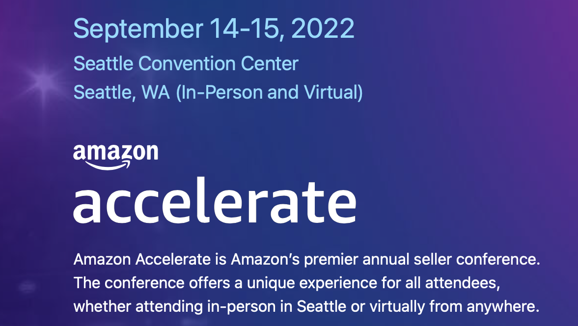 Amazon Accelerate 2022