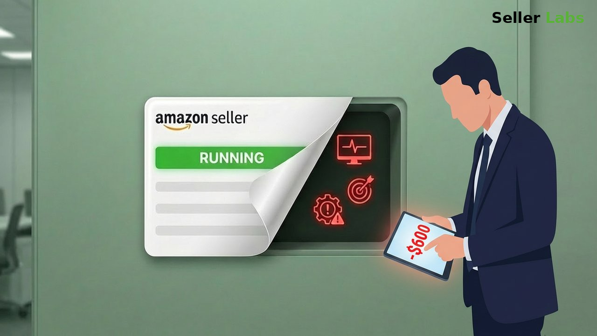 Silent automation failure monitoring stack for Amazon sellers showing three detection layers