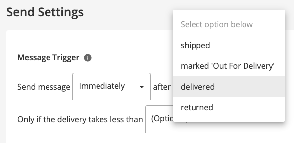 Seller Labs Feedback Genius Custom Message Send Settings