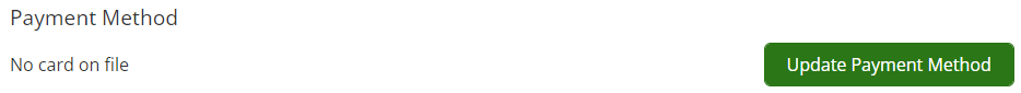 Seller Labs Account Profile Update Payment Method
