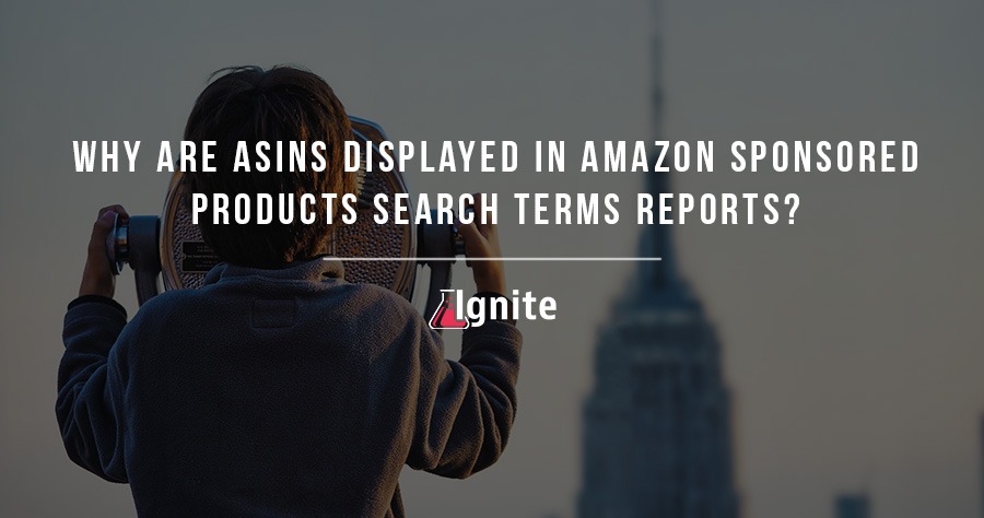 ASIN Search Term Report