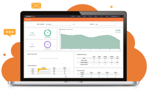Screenshot of Feedback Genius seller feedback dashboard